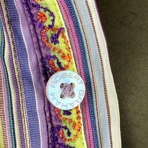 ROBERT GRAHAM Large Classic Fit Pastel Striped